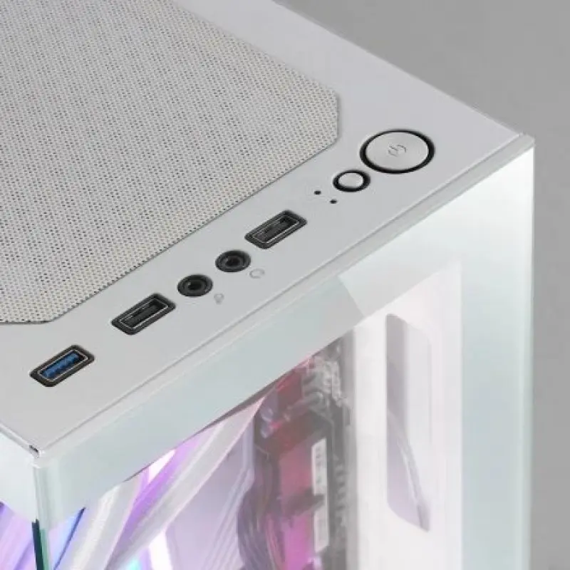 Caja Gaming Minitorre Mars Gaming MC-SE/ Blanca Caja Gaming Minitorre Mars Gaming MC-SE/ Blanca