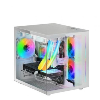 Caja Gaming Minitorre Mars Gaming MC-VIEW/ Blanca Caja Gaming Minitorre Mars Gaming MC-VIEW/ Blanca