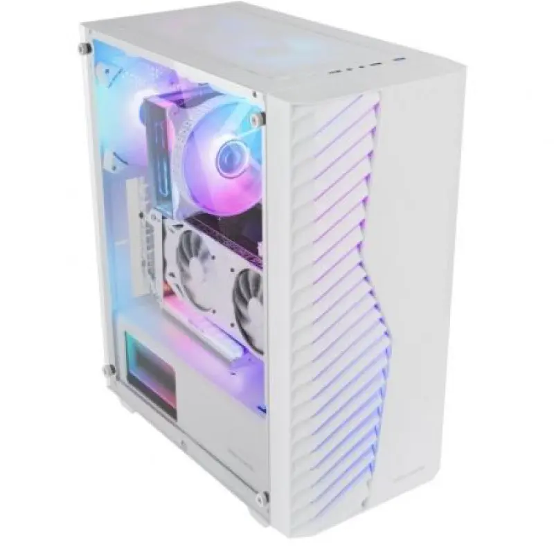 Caja Gaming Semitorre Mars Gaming MC-VOLT/ Blanca Caja Gaming Semitorre Mars Gaming MC-VOLT/ Blanca
