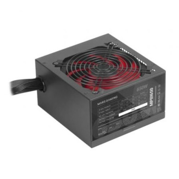 Fuente de Alimentación Mars Gaming MPIII650/ 650W/ Ventilador 12cm Fuente de Alimentación Mars Gaming MPIII650/ 650W/ Ventilador 12cm