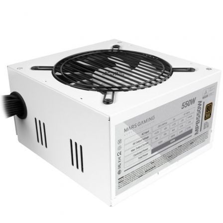 Fuente de Alimentación Mars Gaming MPB550/ 550W/ Ventilador 12cm/ 80 Plus Bronze Fuente de Alimentación Mars Gaming MPB550/ 550W/ Ventilador 12cm/ 80 Plus Bronze
