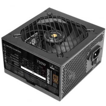 Fuente de Alimentación Mars Gaming MPB750SI/ 750W/ Ventilador 12cm/ 80 Plus Bronze Fuente de Alimentación Mars Gaming MPB750SI/ 750W/ Ventilador 12cm/ 80 Plus Bronze
