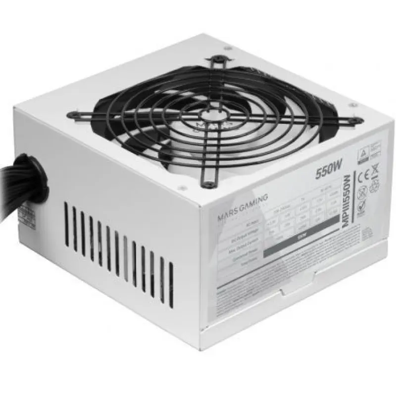 Fuente de Alimentación Mars Gaming MPIII550W/ 550W/ Ventilador 12cm Fuente de Alimentación Mars Gaming MPIII550W/ 550W/ Ventilador 12cm