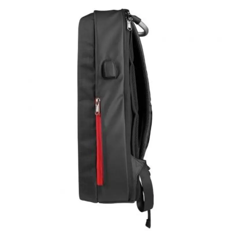 Mochila Mars Gaming MB2 para Portátil hasta 17.3'/ Puerto USB/ Antirrobo/ Impermeable/ Gris y Roja Mochila Mars Gaming MB2 para Portátil hasta 17.3'/ Puerto USB/ Antirrobo/ Impermeable/ Gris y Roja