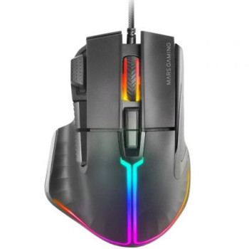 Ratón Gaming Mars Gaming MM-XT/ Hasta 12800DPI/ Negro Ratón Gaming Mars Gaming MM-XT/ Hasta 12800DPI/ Negro