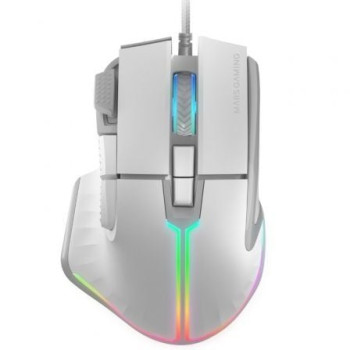 Ratón Gaming Mars Gaming MM-XT/ Hasta 12800DPI/ Blanco Ratón Gaming Mars Gaming MM-XT/ Hasta 12800DPI/ Blanco