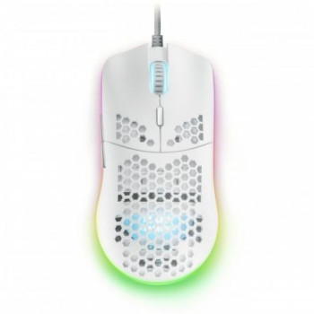 Ratón Gaming Mars Gaming MMAXW/ Hasta 12400DPI/ Blanco Ratón Gaming Mars Gaming MMAXW/ Hasta 12400DPI/ Blanco