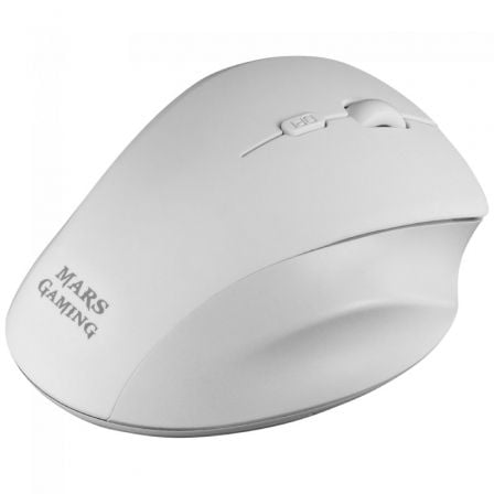 Ratón Gaming Inalámbrico Mars Gaming MMWERGO/ Hasta 3200 DPI/ Blanco Ratón Gaming Inalámbrico Mars Gaming MMWERGO/ Hasta 3200 DPI/ Blanco
