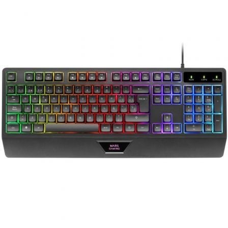 Pack Gaming Mars Gaming MCP124/ Teclado H-MECH + Ratón Óptico + Alfombrilla/ Negro Pack Gaming Mars Gaming MCP124/ Teclado H-MECH + Ratón Óptico + Alfombrilla/ Negro