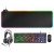 Pack Gaming Mars Gaming MCPEX/ Teclado H-MECH  + Ratón Óptico + Auriculares con Micrófono + Alfombrilla