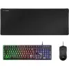 Pack Gaming Mars Gaming MCPX/ Teclado H-MECH + Ratón Óptico + Alfombrilla/ Negro Pack Gaming Mars Gaming MCPX/ Teclado H-MECH + Ratón Óptico + Alfombrilla/ Negro