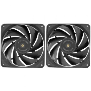 Pack 2 Ventiladores Mars Gaming MF-NCLX2/ 12cm Pack 2 Ventiladores Mars Gaming MF-NCLX2/ 12cm