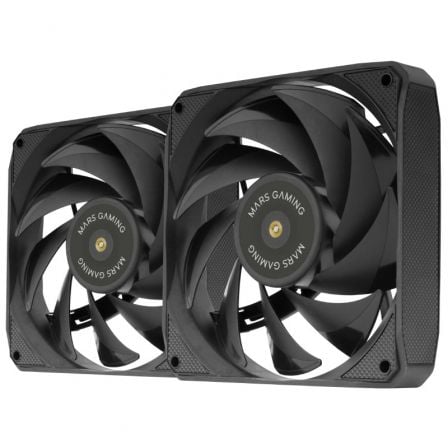 Pack 2 Ventiladores Mars Gaming MF-NCLX2/ 12cm Pack 2 Ventiladores Mars Gaming MF-NCLX2/ 12cm