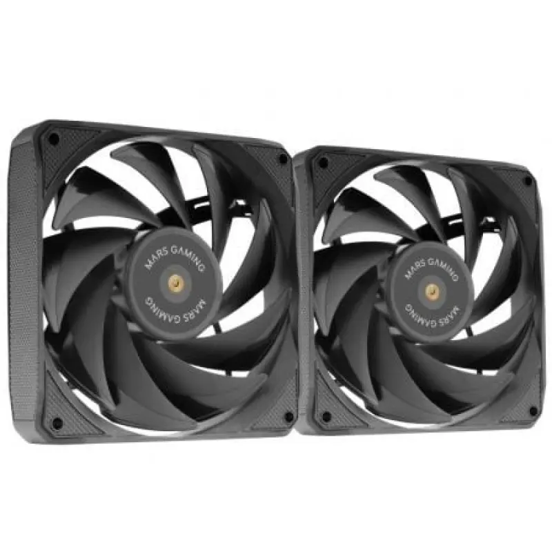 Pack 2 Ventiladores Mars Gaming MF-NCLX2/ 12cm Pack 2 Ventiladores Mars Gaming MF-NCLX2/ 12cm