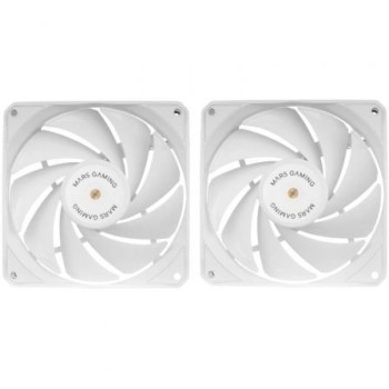 Pack 2 Ventiladores Mars Gaming MF-NCLX2/ 12cm Pack 2 Ventiladores Mars Gaming MF-NCLX2/ 12cm