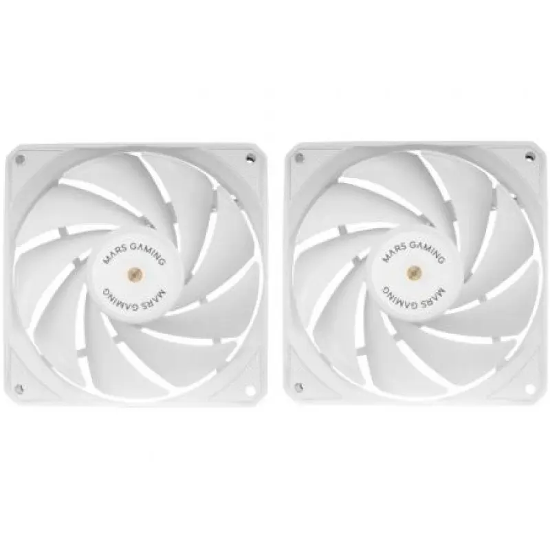 Pack 2 Ventiladores Mars Gaming MF-NCLX2/ 12cm Pack 2 Ventiladores Mars Gaming MF-NCLX2/ 12cm