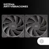 Pack 2 Ventiladores Mars Gaming MF-PROX2/ 12cm Pack 2 Ventiladores Mars Gaming MF-PROX2/ 12cm