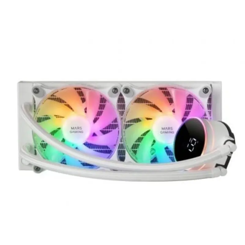 Sistema de Refrigeración Líquida Mars Gaming ML-LCD240/ Blanco Sistema de Refrigeración Líquida Mars Gaming ML-LCD240/ Blanco