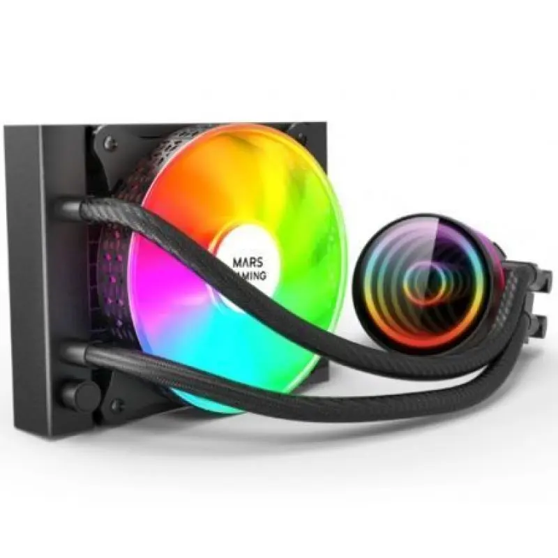 Sistema de Refrigeración Líquida Mars Gaming MLONE120/ Negro Sistema de Refrigeración Líquida Mars Gaming MLONE120/ Negro