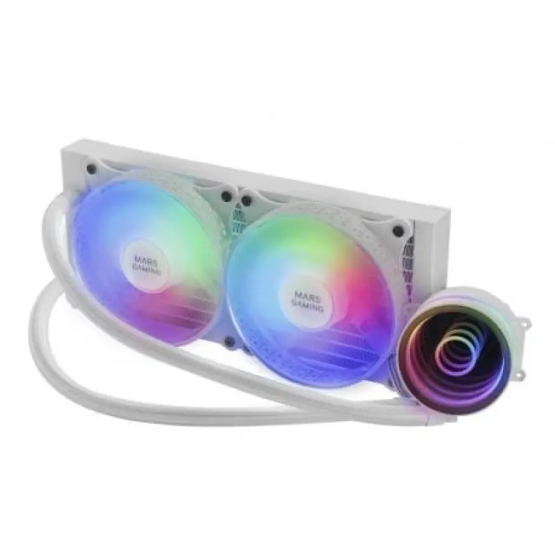Sistema de Refrigeración Líquida Mars Gaming ML-ONE240W/ Blanco Sistema de Refrigeración Líquida Mars Gaming ML-ONE240W/ Blanco