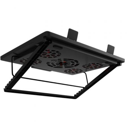 Soporte Refrigerante Mars Gaming MNBC2 para Portátiles hasta 17.3'/ Iluminación LED Soporte Refrigerante Mars Gaming MNBC2 para Portátiles hasta 17.3'/ Iluminación LED