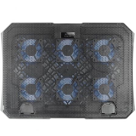 Soporte Refrigerante Mars Gaming MNBC23 para Portátiles hasta 16'/ Iluminación LED Soporte Refrigerante Mars Gaming MNBC23 para Portátiles hasta 16'/ Iluminación LED