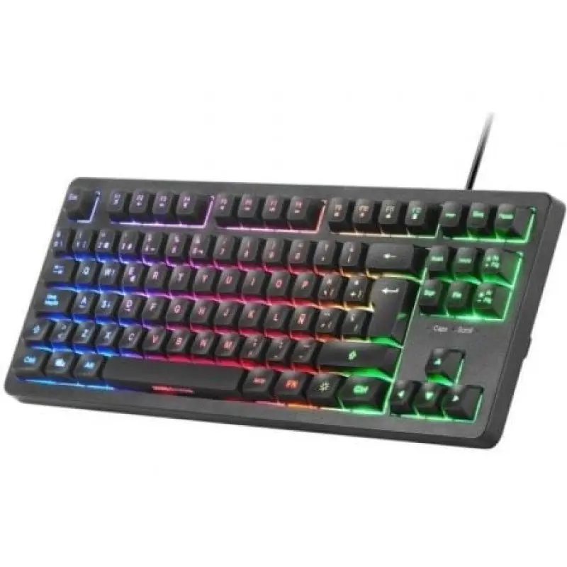 Teclado Gaming SemiMecánico Mars Gaming MK023/ Negro Teclado Gaming SemiMecánico Mars Gaming MK023/ Negro