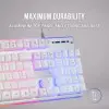 Teclado Gaming SemiMecánico Mars Gaming MK220ES/ Blanco Teclado Gaming SemiMecánico Mars Gaming MK220ES/ Blanco