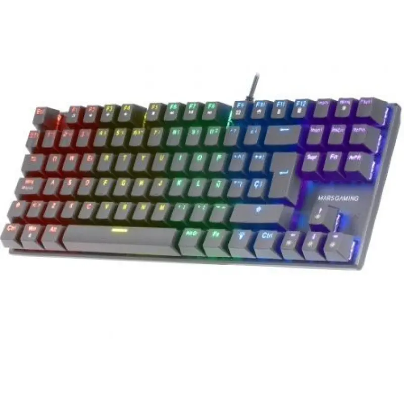 Teclado Gaming Mecánico Mars Gaming MK80BES/ Switch Azul Teclado Gaming Mecánico Mars Gaming MK80BES/ Switch Azul