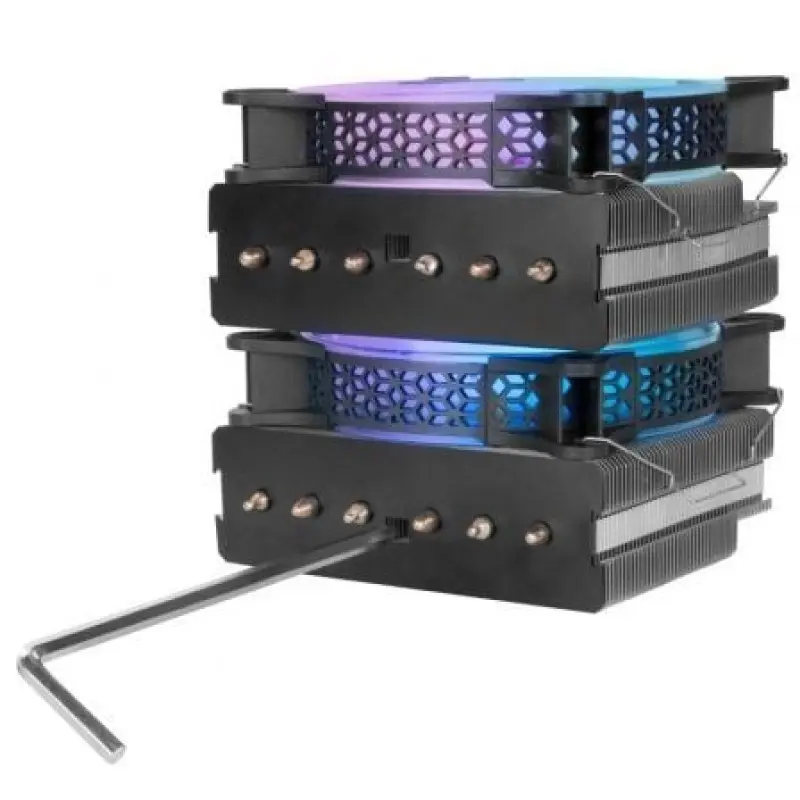 Ventilador con Disipador Mars Gaming MCPU-XT/ 12cm Ventilador con Disipador Mars Gaming MCPU-XT/ 12cm