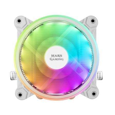 Ventilador con Disipador Mars Gaming MCPU220/ 12cm/ Blanco Ventilador con Disipador Mars Gaming MCPU220/ 12cm/ Blanco