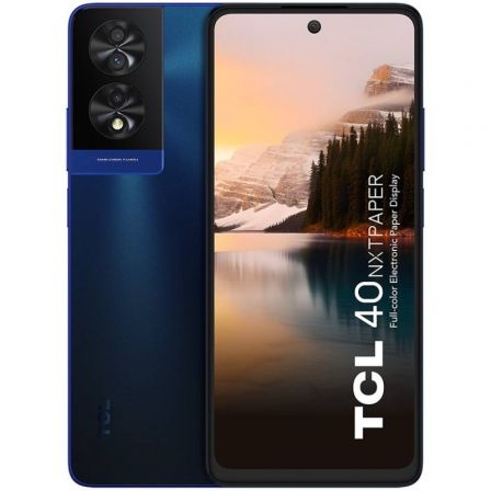 Smartphone TCL 40 NXTPAPER 8GB/ 256GB/ 6.78'/ Azul Medianoche Smartphone TCL 40 NXTPAPER 8GB/ 256GB/ 6.78'/ Azul Medianoche