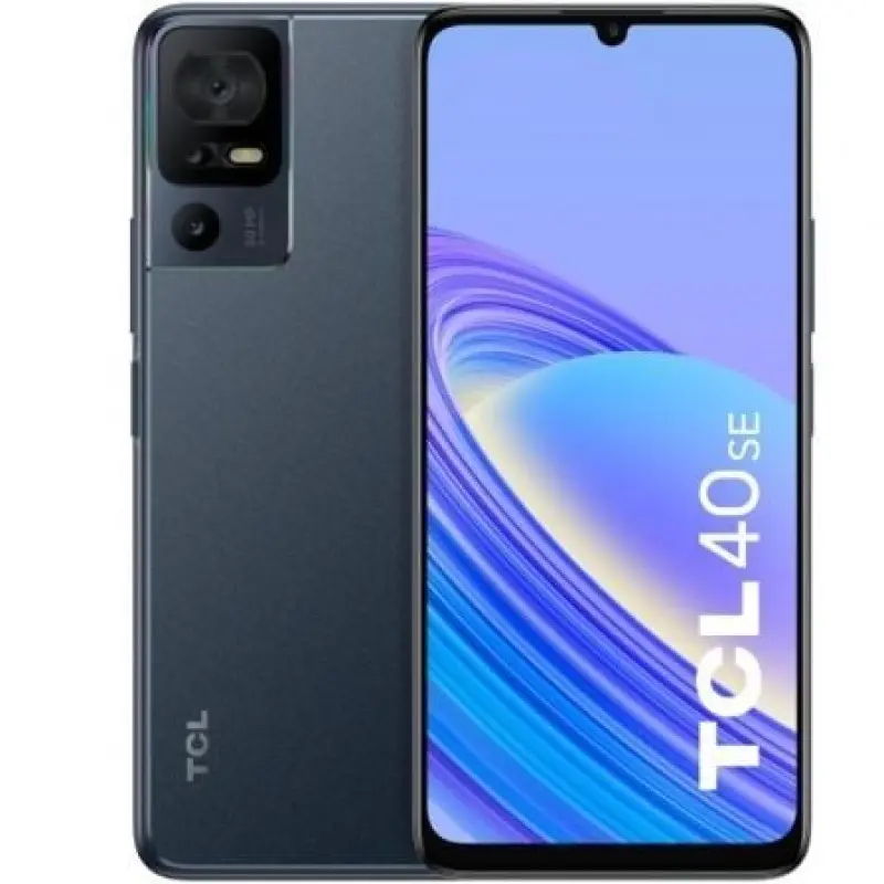 Smartphone TCL 40SE 6GB/ 256GB/ 6.75'/ Gris Oscuro Smartphone TCL 40SE 6GB/ 256GB/ 6.75'/ Gris Oscuro