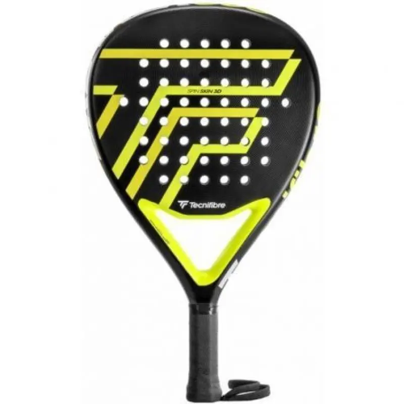 Pala de Pádel Tecnifibre Wall Breaker 355/ Amarilla y Negra Pala de Pádel Tecnifibre Wall Breaker 355/ Amarilla y Negra