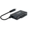 Adaptador para Discos Duros 2.5'/3.5' Tooq TQHDA-01A/ USB 3.0 Macho - SATA Adaptador para Discos Duros 2.5'/3.5' Tooq TQHDA-01A/ USB 3.0 Macho - SATA