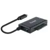 Adaptador para Discos Duros 2.5'/3.5' TooQ TQHDA-02C/ USB Tipo-C Macho - SATA Adaptador para Discos Duros 2.5'/3.5' TooQ TQHDA-02C/ USB Tipo-C Macho - SATA