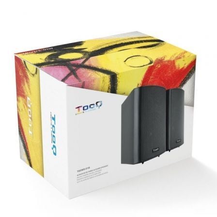 Altavoces Autoamplificados TooQ TQOWS-01B/ 60W/ 2.0 Altavoces Autoamplificados TooQ TQOWS-01B/ 60W/ 2.0