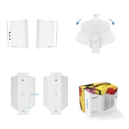 Altavoces Autoamplificados TooQ TQOWS-01W/ 60W/ 2.0/ Blancos Altavoces Autoamplificados TooQ TQOWS-01W/ 60W/ 2.0/ Blancos
