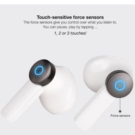 Auriculares Bluetooth TooQ Bender TQBWH-0031W con estuche de carga/ Autonomía 4h/ Blancos Auriculares Bluetooth TooQ Bender TQBWH-0031W con estuche de carga/ Autonomía 4h/ Blancos