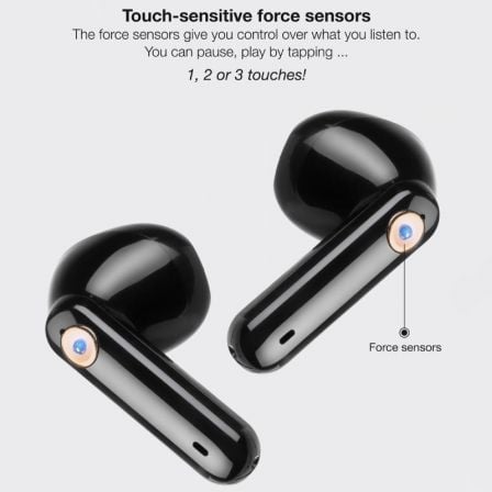 Auriculares Bluetooth TooQ Snail TQBWH-0060G con estuche de carga/ Autonomía 4h/ Grises y Negros Auriculares Bluetooth TooQ Snail TQBWH-0060G con estuche de carga/ Autonomía 4h/ Grises y Negros