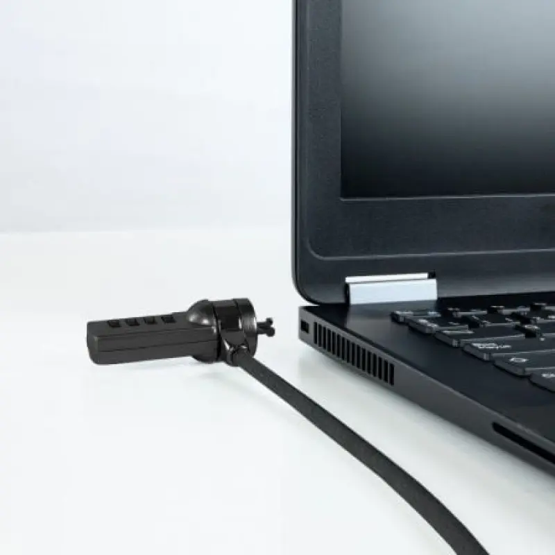 Cable de Seguridad para Portátiles TooQ TQCLKC0015-G/ 1.5m Cable de Seguridad para Portátiles TooQ TQCLKC0015-G/ 1.5m