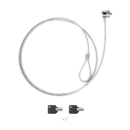 Cable de Seguridad para Portátiles TooQ TQCLKC0025/ 1.5m Cable de Seguridad para Portátiles TooQ TQCLKC0025/ 1.5m