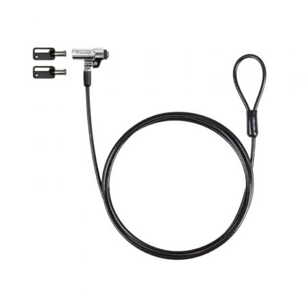 Cable de Seguridad Tipo NANO para Portátiles TooQ TQCLKC0045-G/ 1.5m Cable de Seguridad Tipo NANO para Portátiles TooQ TQCLKC0045-G/ 1.5m