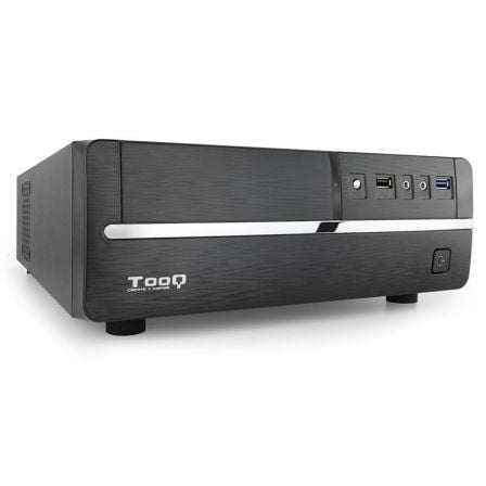 Caja Sobremesa Slim TooQ TQC-3005U3 con Fuente 500W Caja Sobremesa Slim TooQ TQC-3005U3 con Fuente 500W