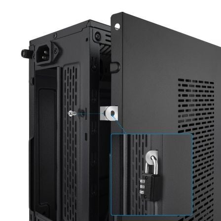 Caja Sobremesa Slim TooQ TQC-3005U3 con Fuente 500W Caja Sobremesa Slim TooQ TQC-3005U3 con Fuente 500W