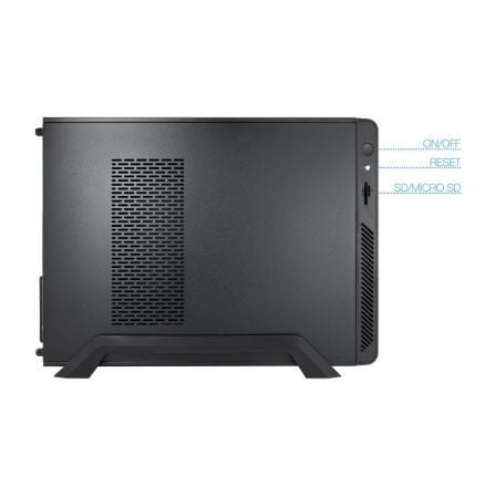 Caja Sobremesa Slim TooQ TQC-3006DU3C con Fuente 500W Caja Sobremesa Slim TooQ TQC-3006DU3C con Fuente 500W