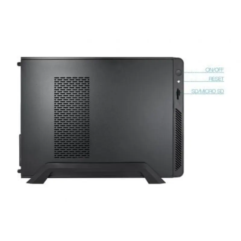 Caja Sobremesa Slim TooQ TQC-3006DU3C con Fuente 500W Caja Sobremesa Slim TooQ TQC-3006DU3C con Fuente 500W