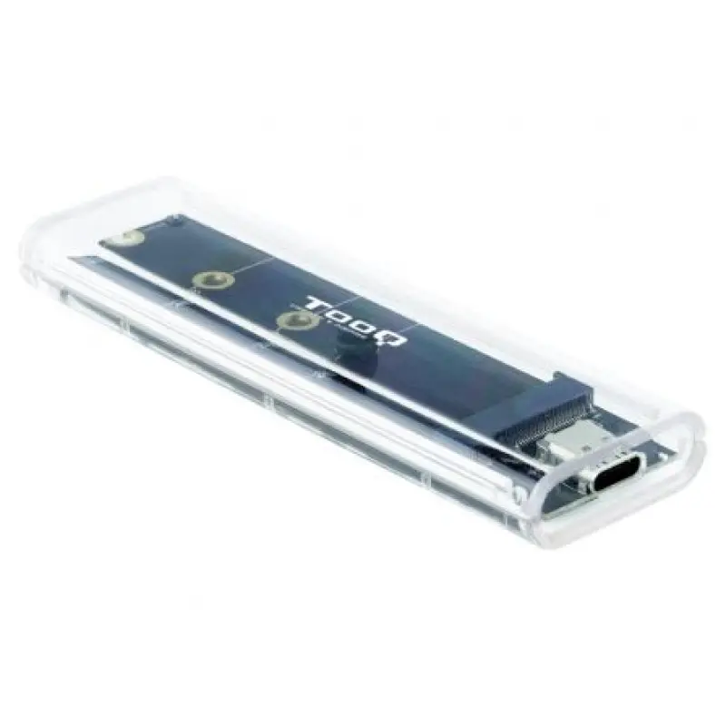 Caja Externa para Disco SSD M.2 NVMe TooQ TQE-2200/ USB 3.2/ Sin tornillos Caja Externa para Disco SSD M.2 NVMe TooQ TQE-2200/ USB 3.2/ Sin tornillos