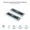 Caja Externa para Disco SSD M.2 NVMe TooQ TQE-2200/ USB 3.2/ Sin tornillos Caja Externa para Disco SSD M.2 NVMe TooQ TQE-2200/ USB 3.2/ Sin tornillos
