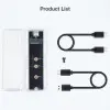 Caja Externa para Disco SSD M.2 NVMe TooQ TQE-2200/ USB 3.2/ Sin tornillos Caja Externa para Disco SSD M.2 NVMe TooQ TQE-2200/ USB 3.2/ Sin tornillos